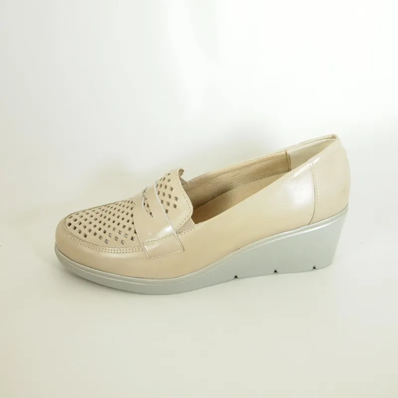 MOCASINES PITILLOS 5023 CREMAPIEDRA