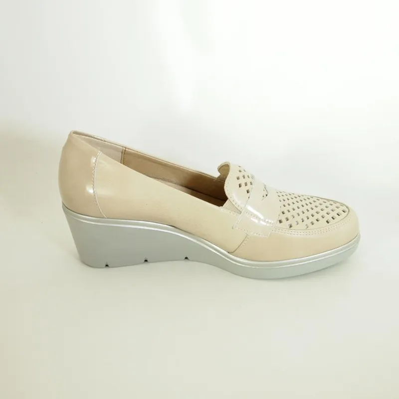 MOCASINES PITILLOS 5023 CREMAPIEDRA