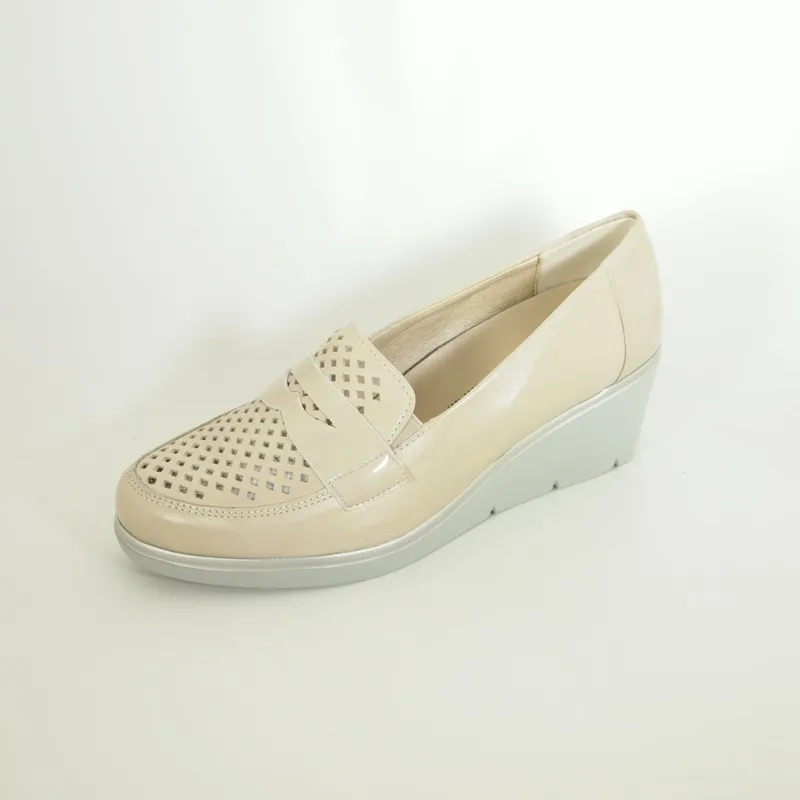 MOCASINES PITILLOS 5023 CREMAPIEDRA