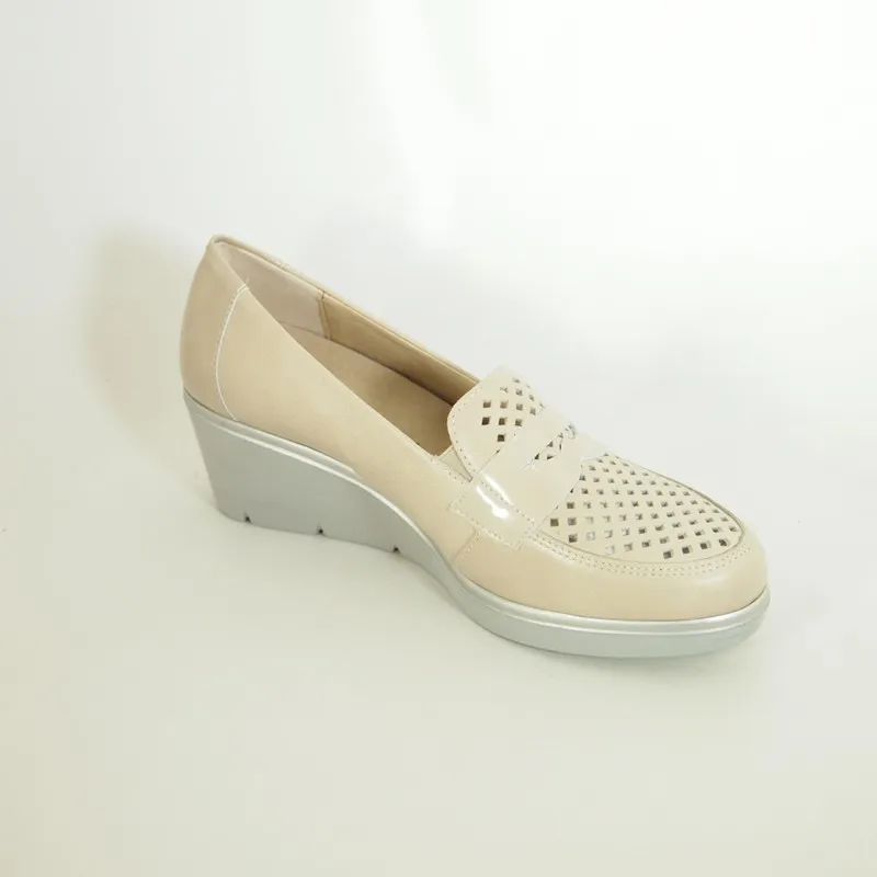 MOCASINES PITILLOS 5023 CREMAPIEDRA