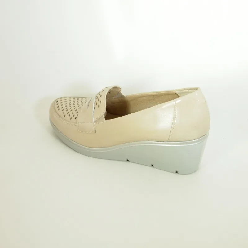 MOCASINES PITILLOS 5023 CREMAPIEDRA