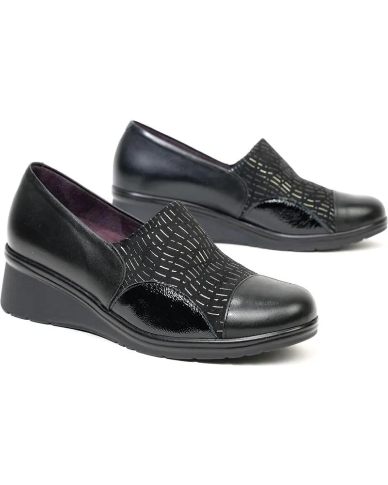 Mocasines PITILLOS  de Mujer MOCASINES 10033  NEGRO