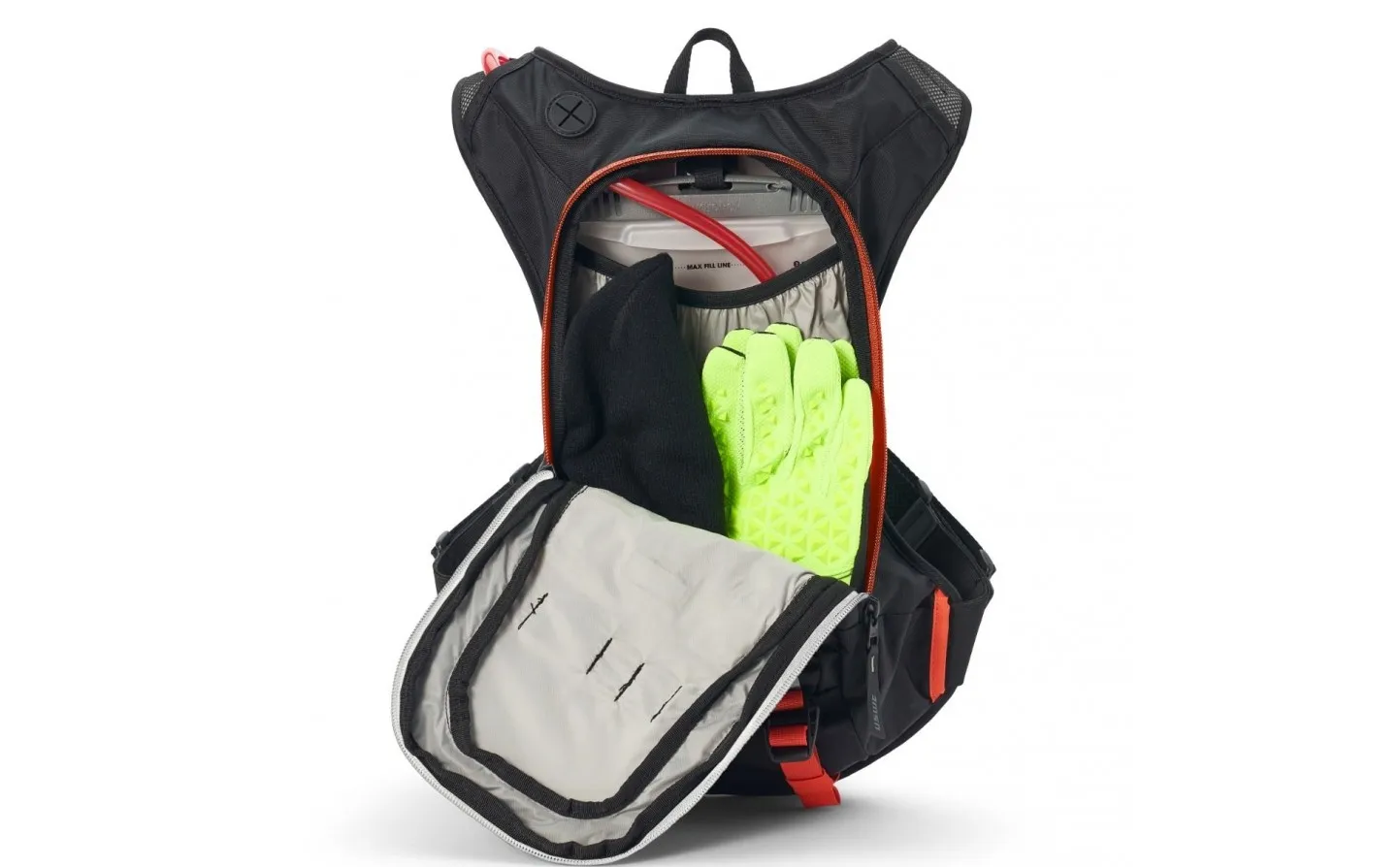 MOCHILA HYDRATIóN USWE RAW 8 KURT CASELLI EDITION NEGRO |SWV2084240|