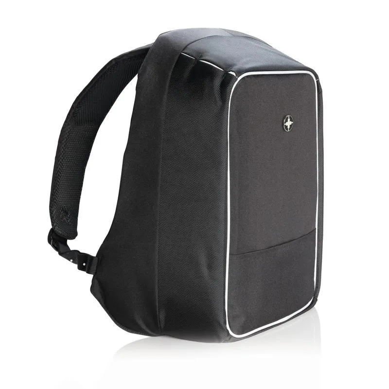 Mochila promocional para portátil de 15,6" antirrobo Swiss Peak AWARE™