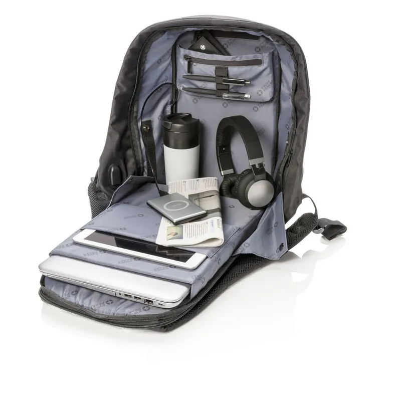 Mochila promocional para portátil de 15,6" antirrobo Swiss Peak AWARE™