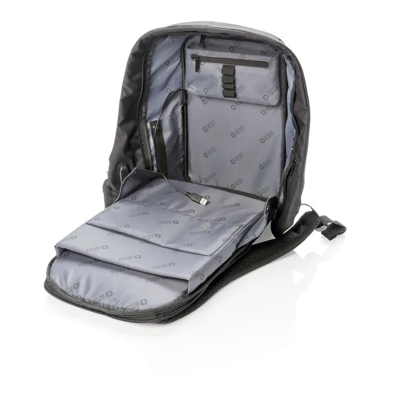 Mochila promocional para portátil de 15,6" antirrobo Swiss Peak AWARE™
