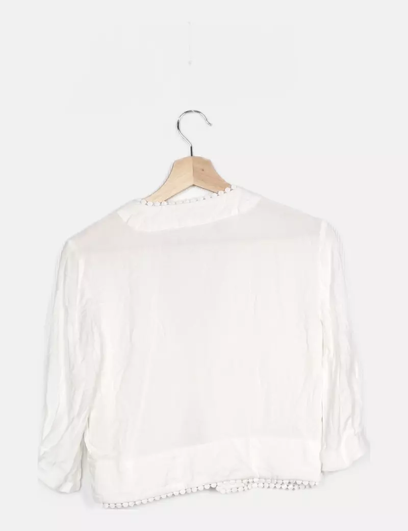 Niuma Chaqueta blanca casual