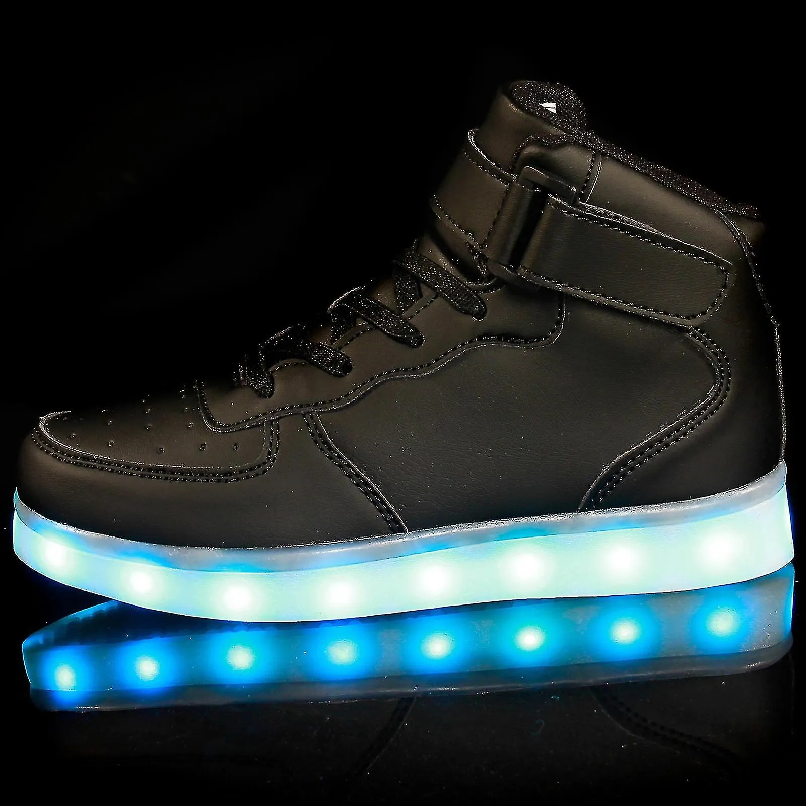 Niños Niños Niñas Cool Led Light Up Shoes Luminous Flashing Trainers Sneakers Gift
