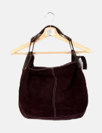 NoName Bolso morado ante