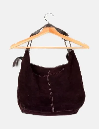 NoName Bolso morado ante