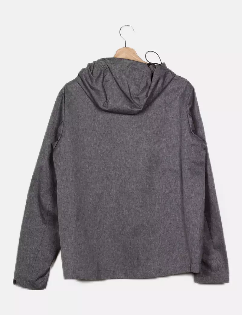 NoName Chaqueta impermeable gris