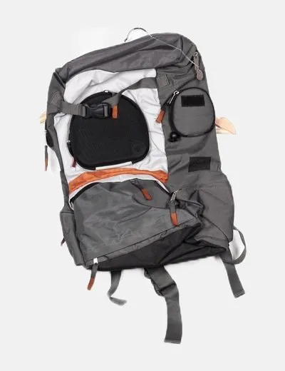 NoName Mochila gris deportiva