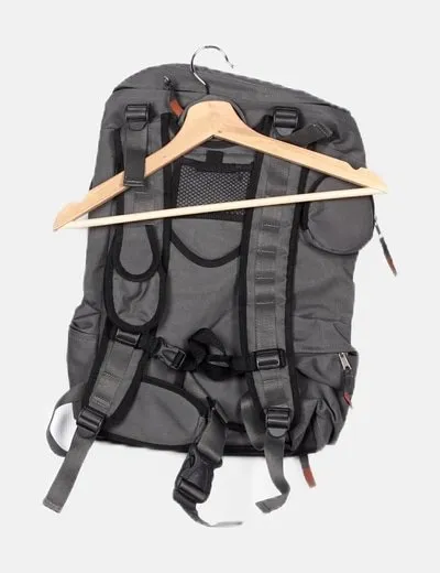 NoName Mochila gris deportiva