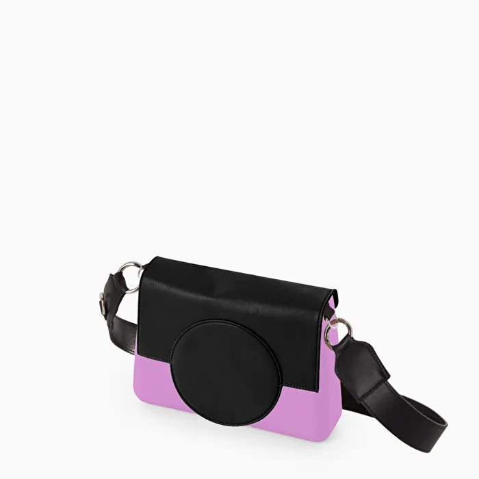 O bag glam valeriana y negro