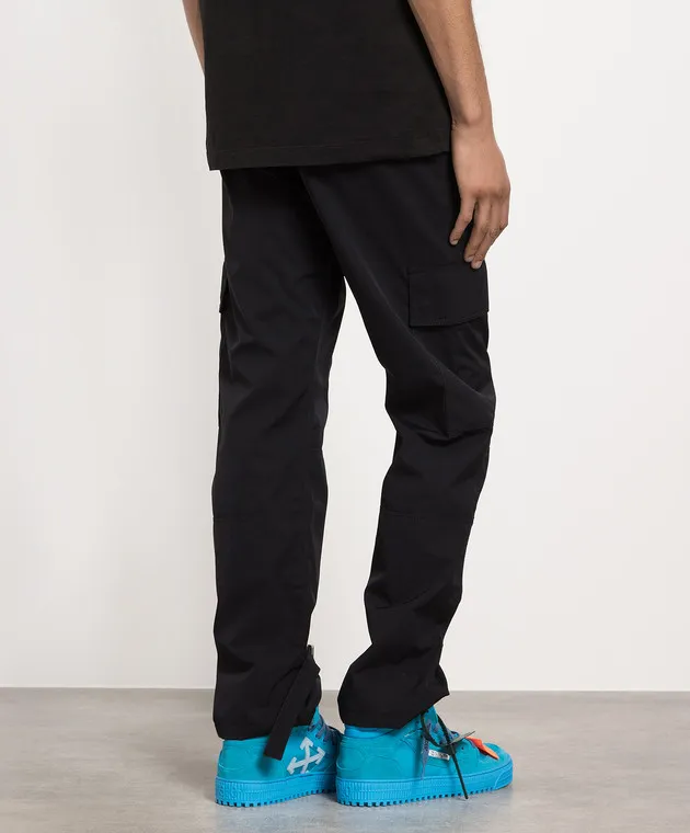 OFFWHITE BLACK CARGO WITH LOGO