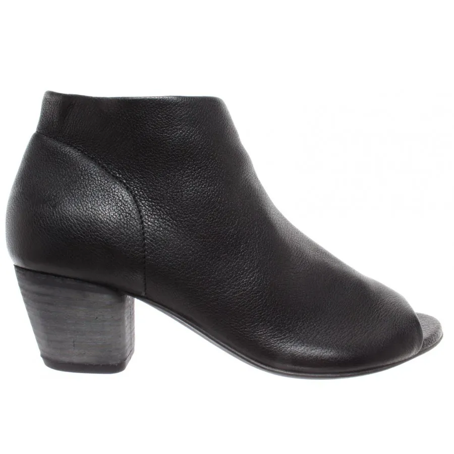 OFFICINE CREATIVE Zapatos Mujer Botas Talon Adele /001 Cervo B Negro Piel Nuevos