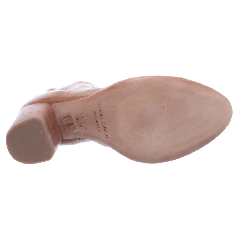 OFFICINE CREATIVE Zapatos Mujeres Botas Julie /001 Cervo Sughero Piel Beige