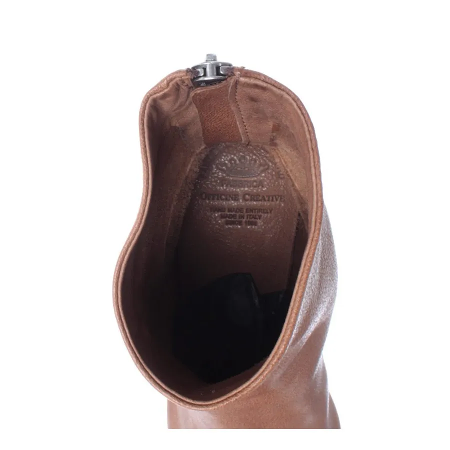 OFFICINE CREATIVE Zapatos Mujeres Botas Julie /001 Cervo Sughero Piel Beige