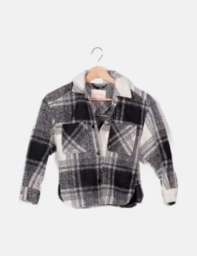 ONLY Chaqueta bicolor cuadros