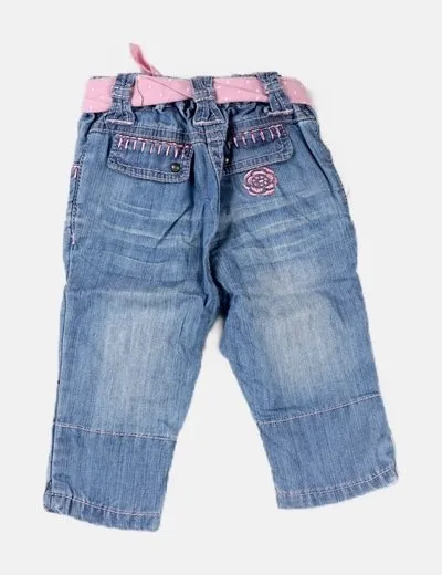 Orchestra Jeans azul detalle lazo