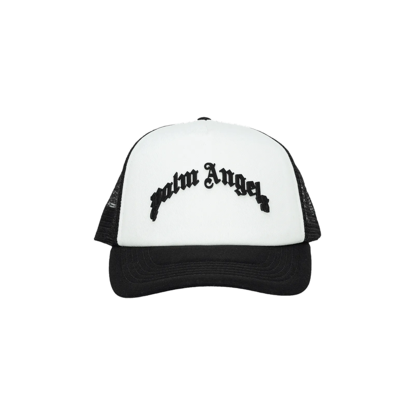 Palm Angels Curved Logo Mesh Cap