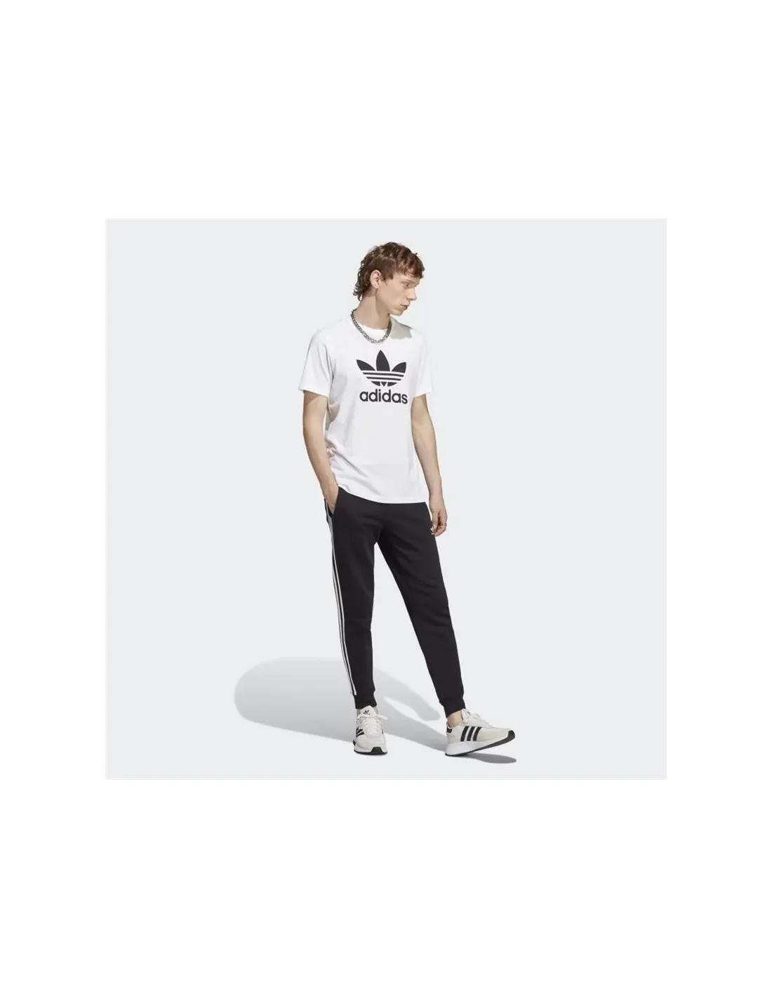 Pantalones adidas Adicolor Classics 3 Bandas Hombre Negro