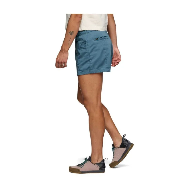 Pantalones cortos de escalada para mujer Black Diamond Pantalones cortos Notion (Creek Blue)