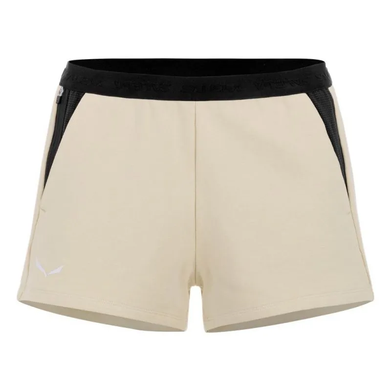 Pantalones cortos de escalada Salewa Lavaredo cáñamo tren (avena) mujer