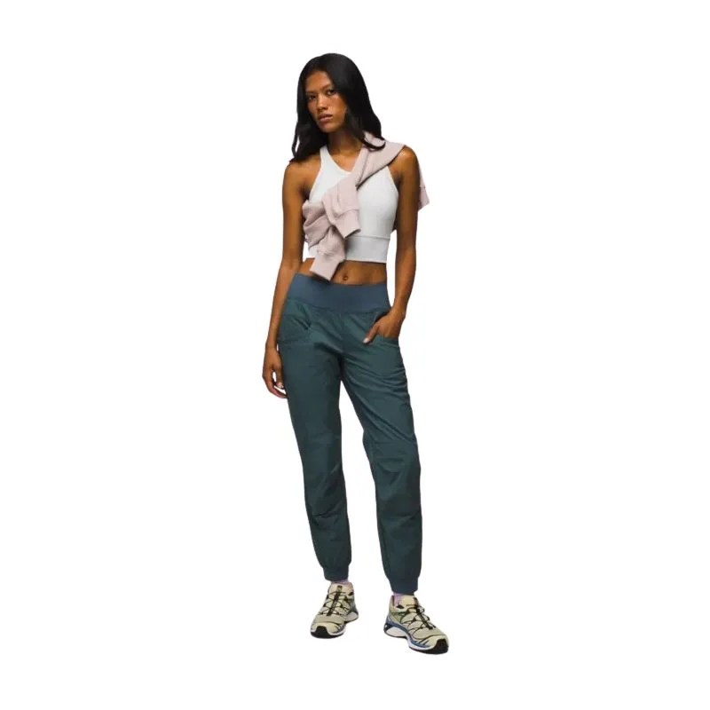 Pantalones de escalada para mujer Prana Kanab Pant (Grey Blue)