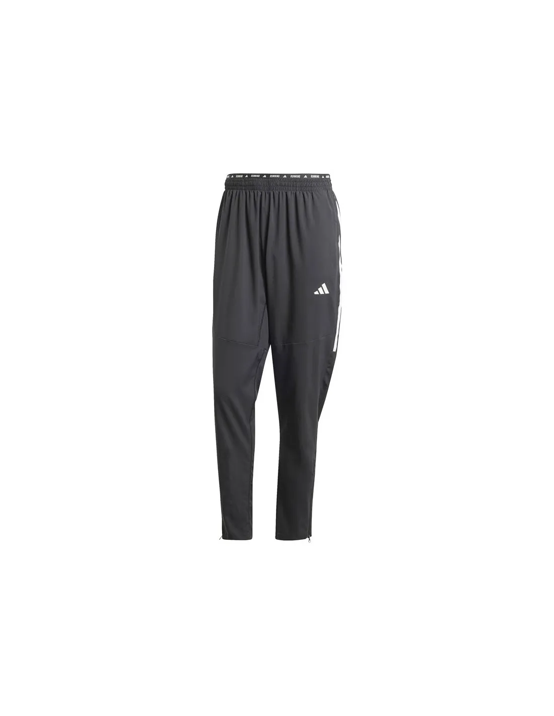 Pantalones de Running adidas Own The Run 3 Bandas Hombre Negro
