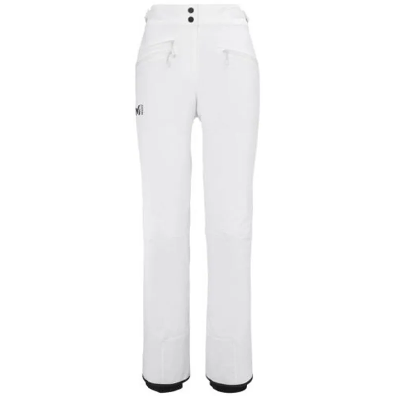 Pantalones impermeables Millet Snowbasin (Blanco) mujer