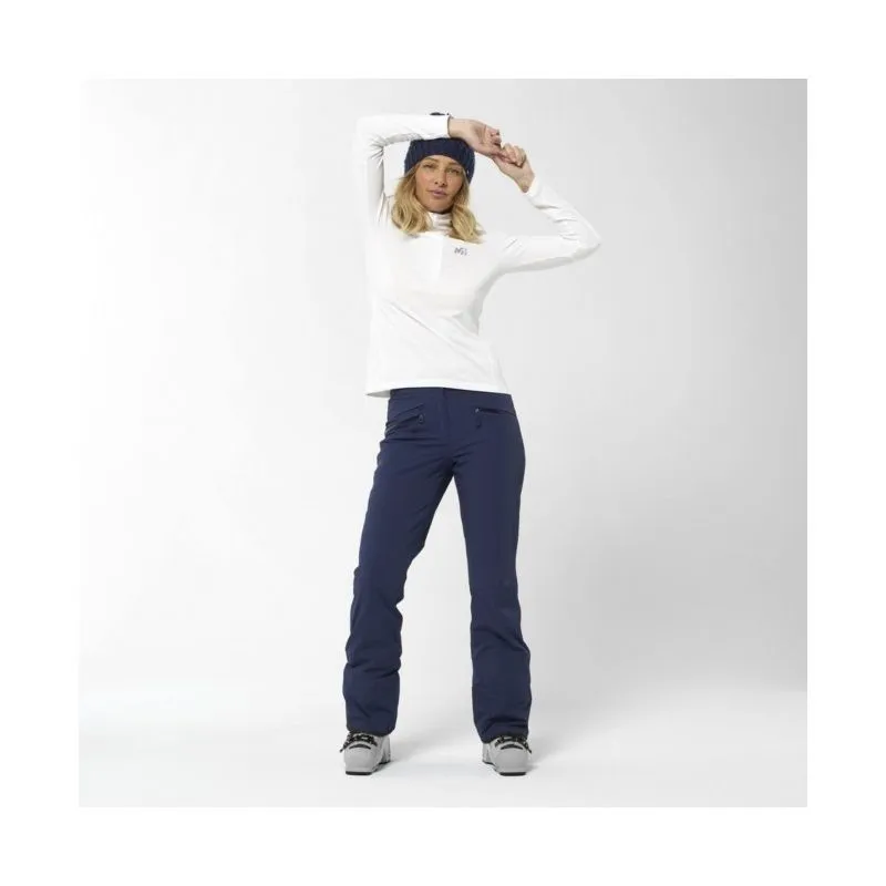 Pantalones impermeables Millet Snowbasin (Blanco) mujer