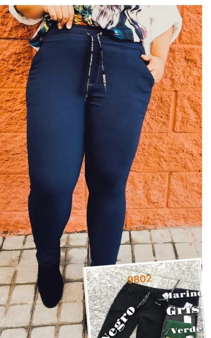 Pantalones Lycra Mujer Talla Grande