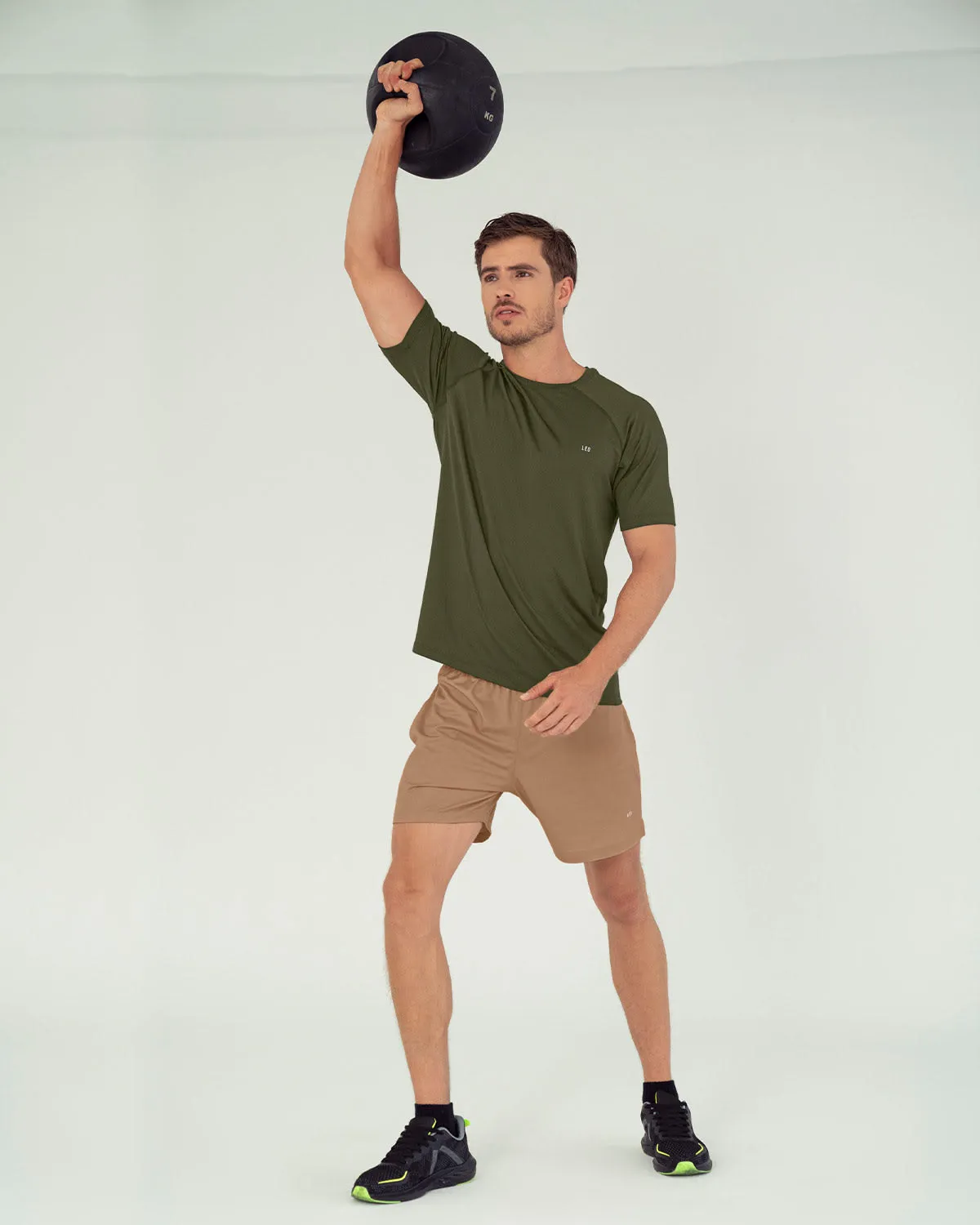 Pantaloneta deportiva con bóxer interno