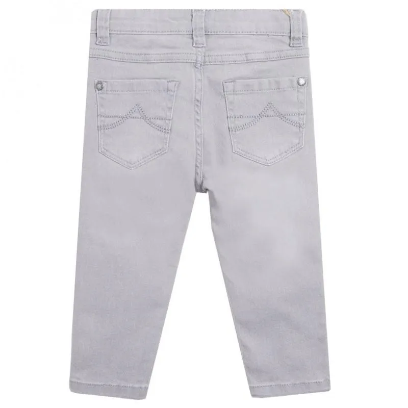 PANTALÓN VAQUERO BEBÉ GRIS 