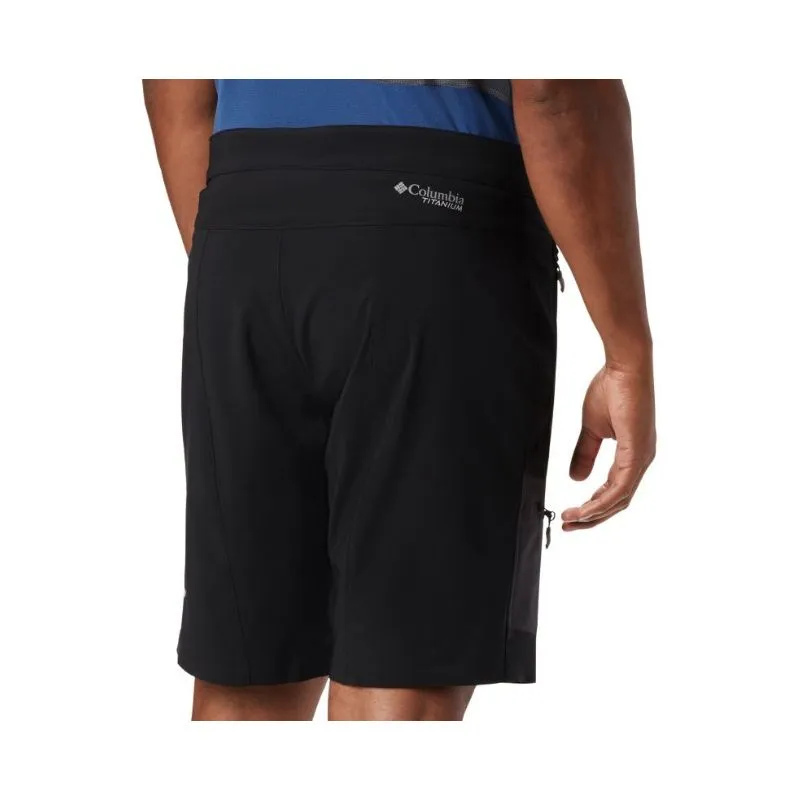 Pantalón corto Columbia Titan Pass (negro) Hombre