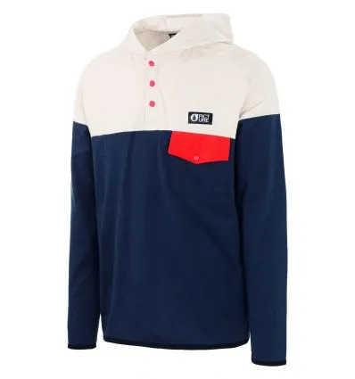 Picture Newport Sudadera con capucha (Dark Blue Melange)