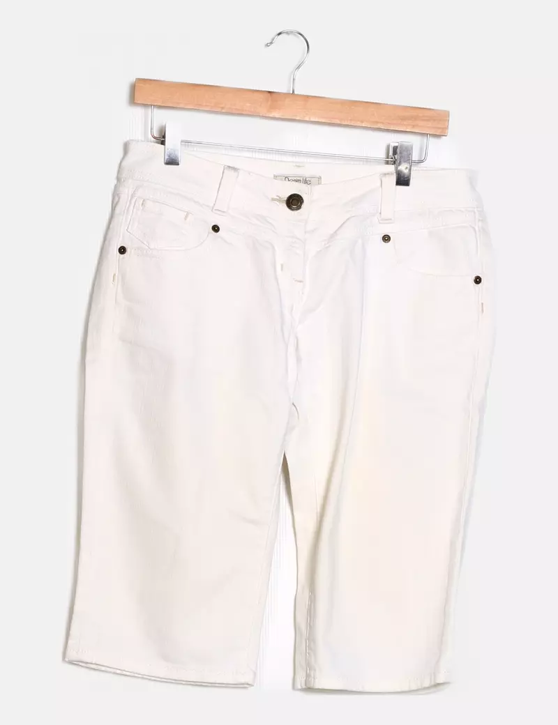 Pimkie Jeans pirata blanco