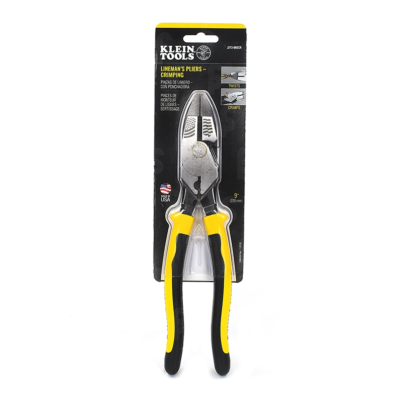 PINZA DE ELECTRICISTA KLEIN TOOLS J2139NECRN 9 PULG