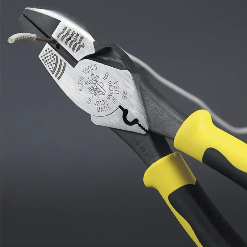 PINZA DE ELECTRICISTA KLEIN TOOLS J2139NECRN 9 PULG
