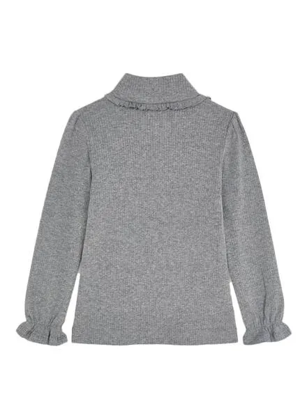 Polo Mayoral Semicisne Canale Gris para Niña
