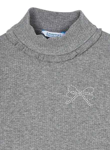 Polo Mayoral Semicisne Canale Gris para Niña