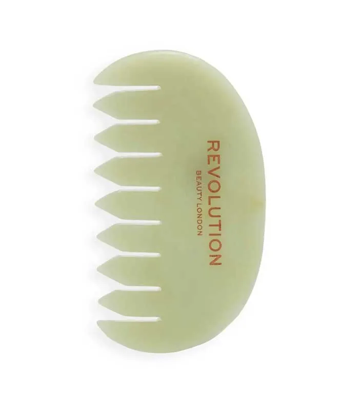 REVOLUTION SKINCARE  PEINE DE MASAJE DE JADE SCALP & BODY