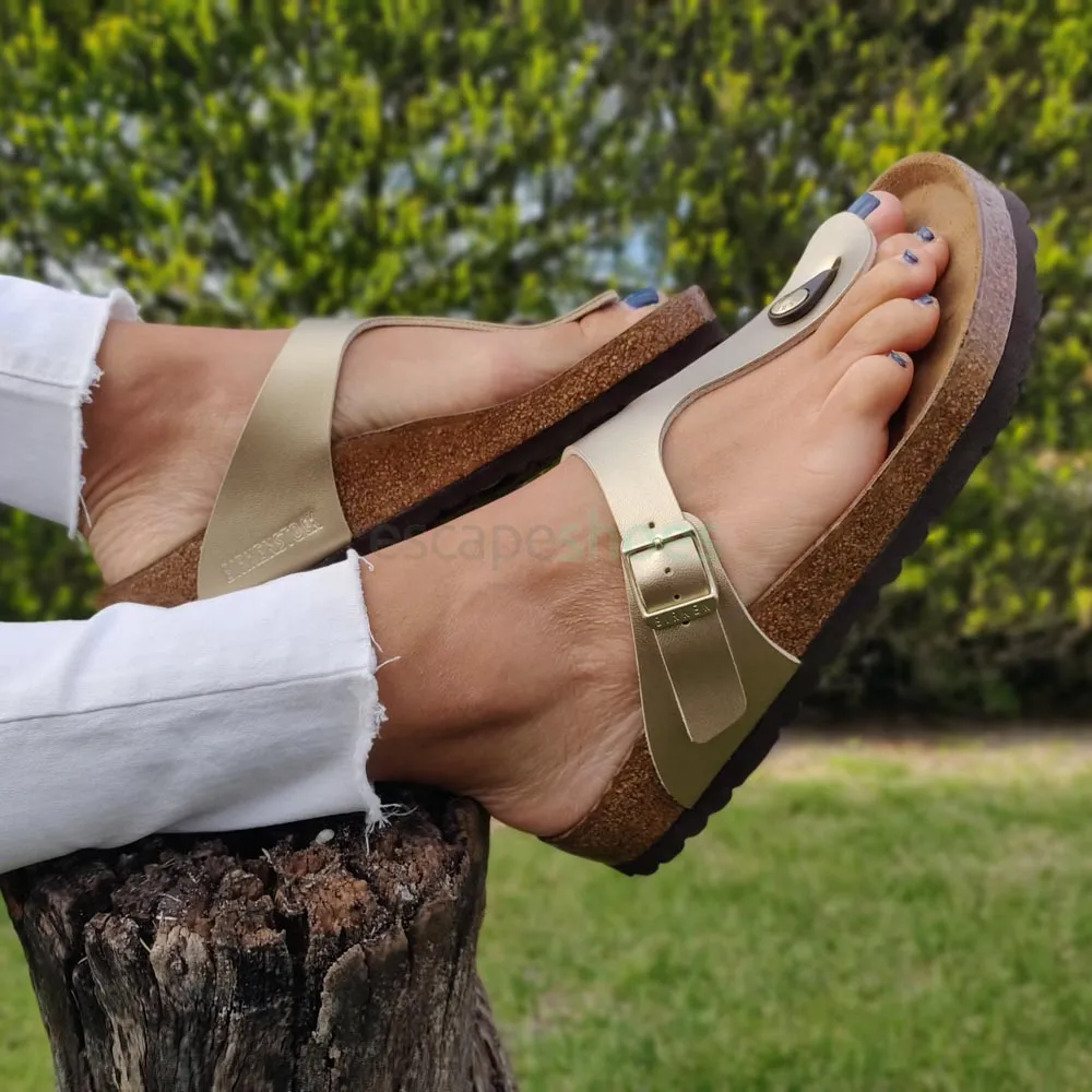 Sandalias BIRKENSTOCK 1016108 Gizeh Dourado
