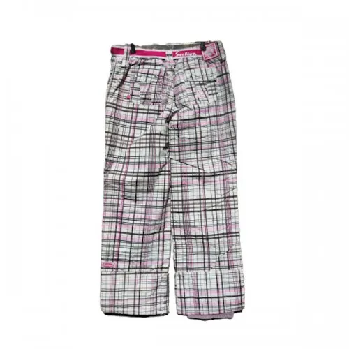 Section Wmn Pant Sketchy Plaid
