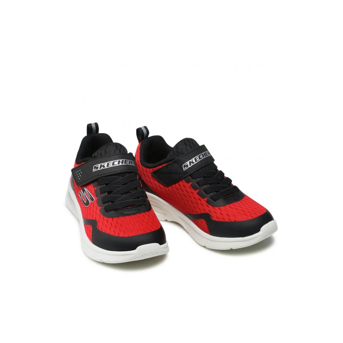 Skechers Deportiva roja niño Microspec Sk403775l