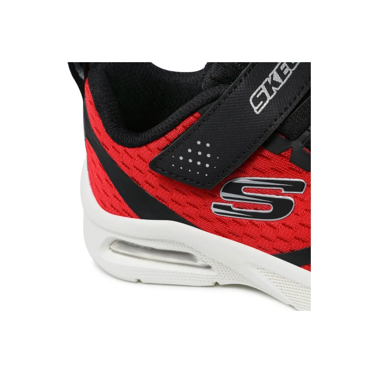 Skechers Deportiva roja niño Microspec Sk403775l