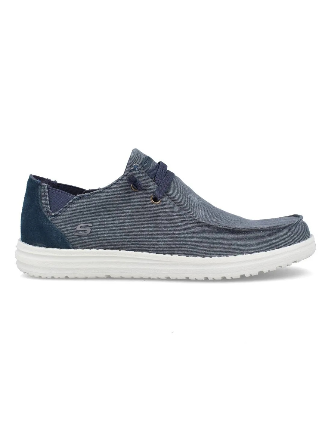 SKECHERS  MOCASíN MELSON RAYMON AZUL