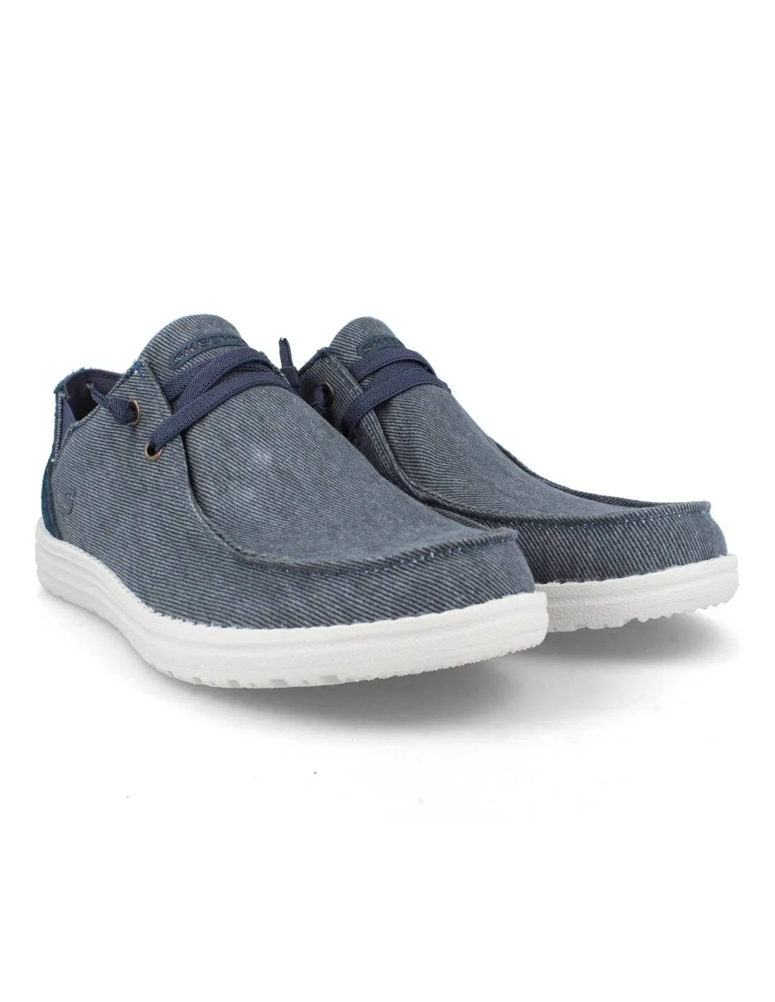 SKECHERS  MOCASíN MELSON RAYMON AZUL