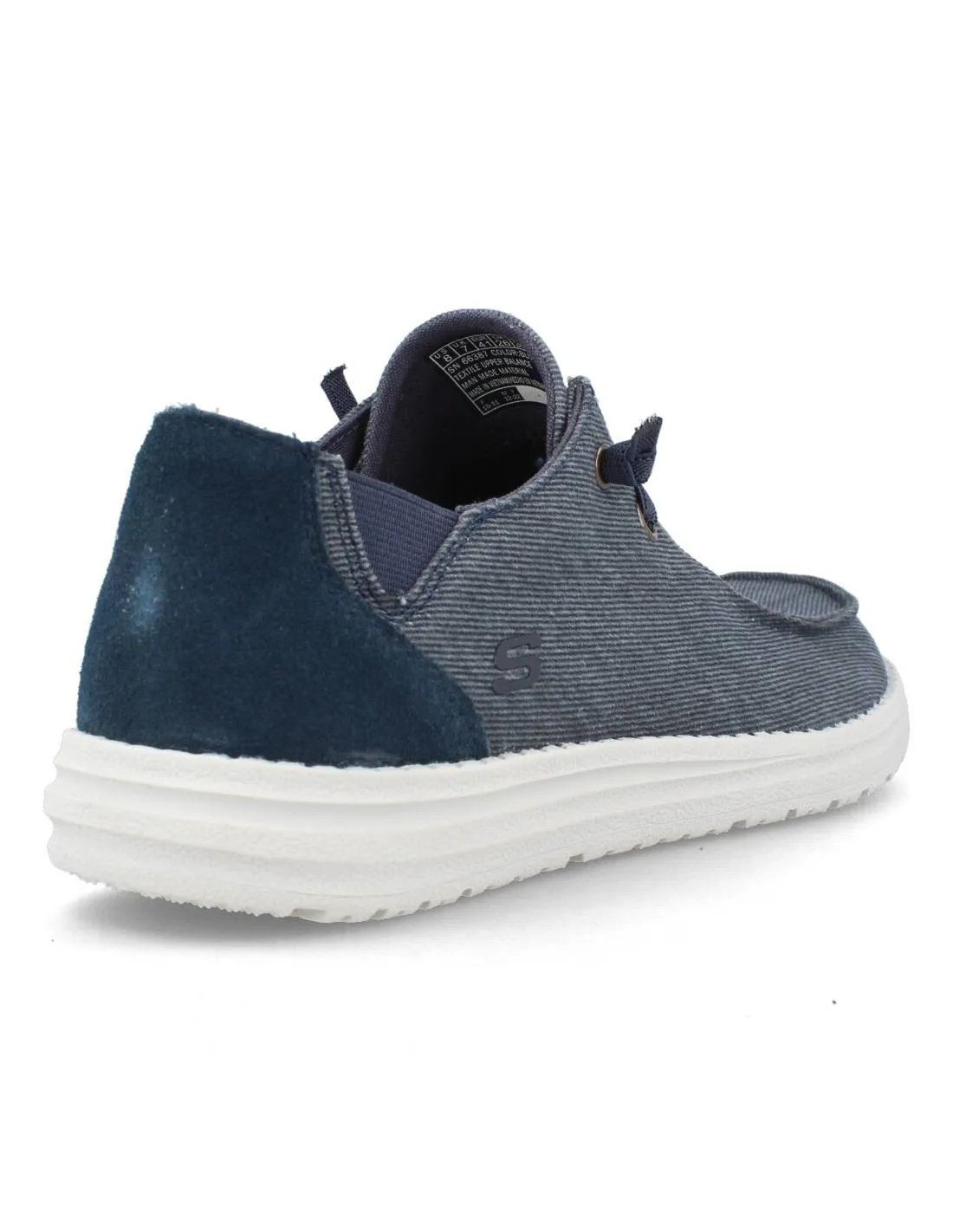 SKECHERS  MOCASíN MELSON RAYMON AZUL